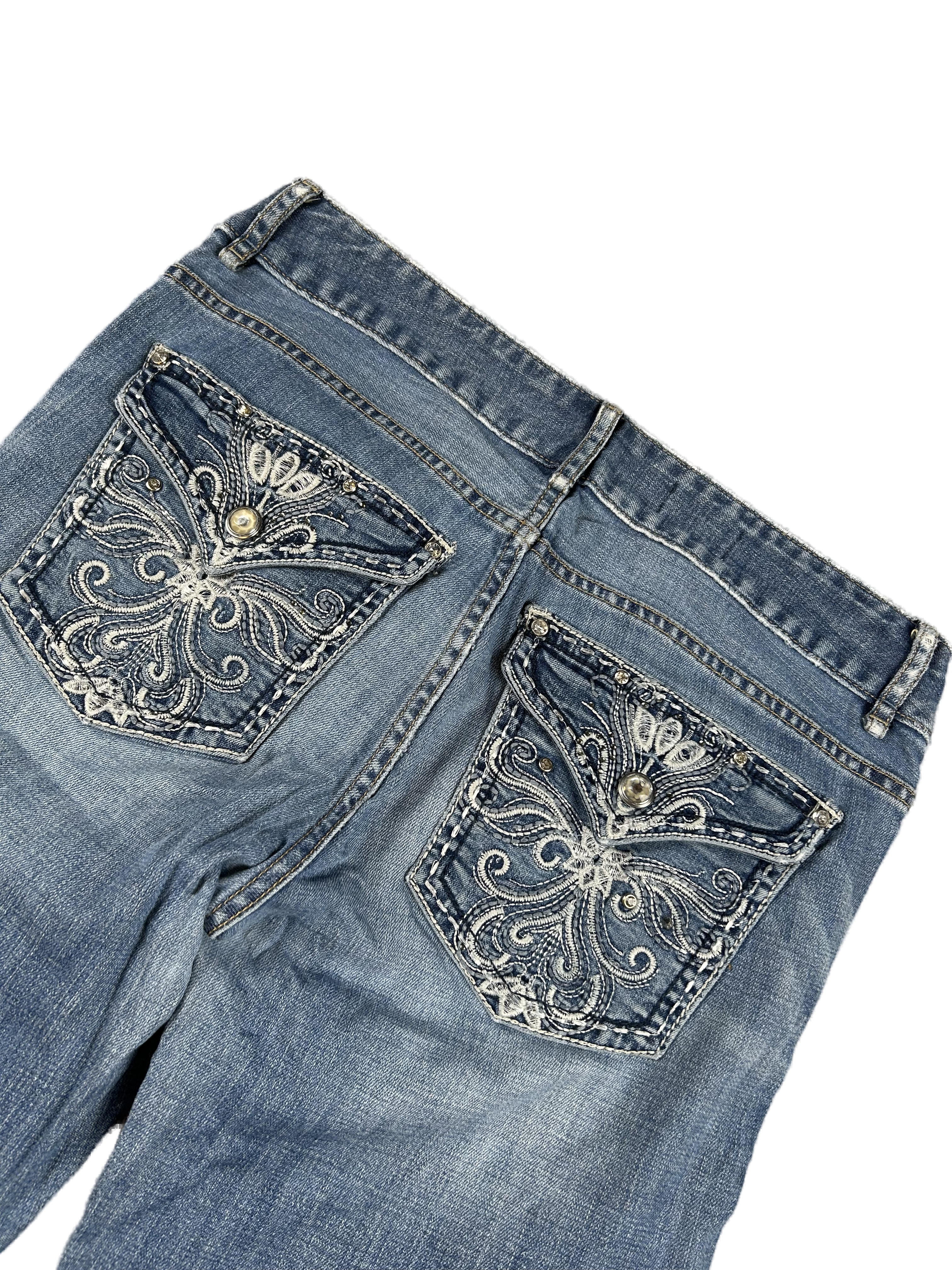 Bootcut Kreuz Jeans (L)