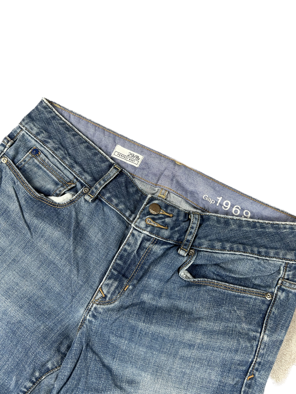 Bootcut Kreuz Jeans (L)