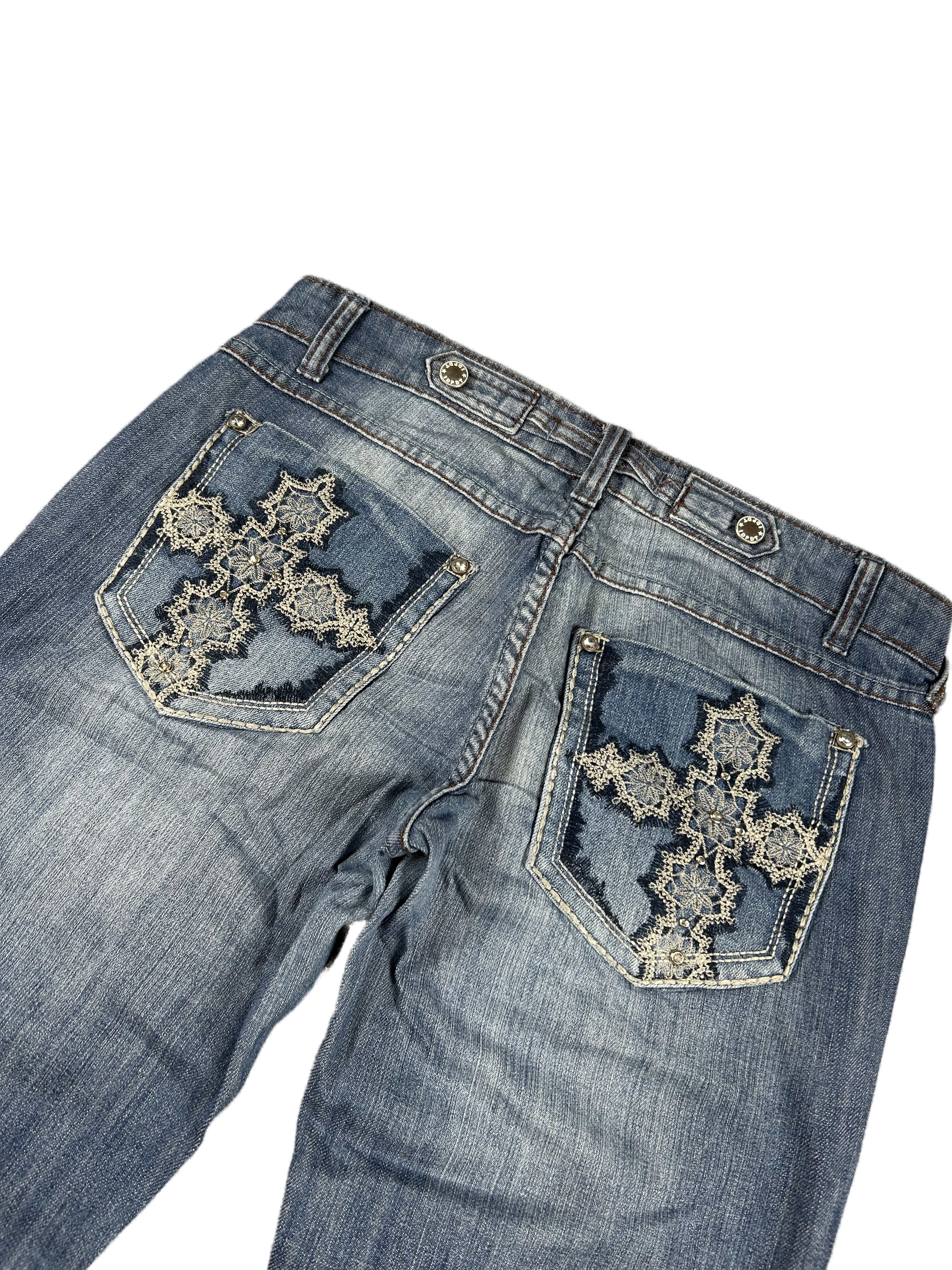 Bootcut Kreuz Jeans (M)