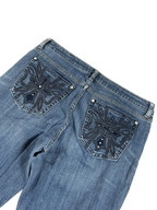 Bootcut Kreuz  Jeans (L)