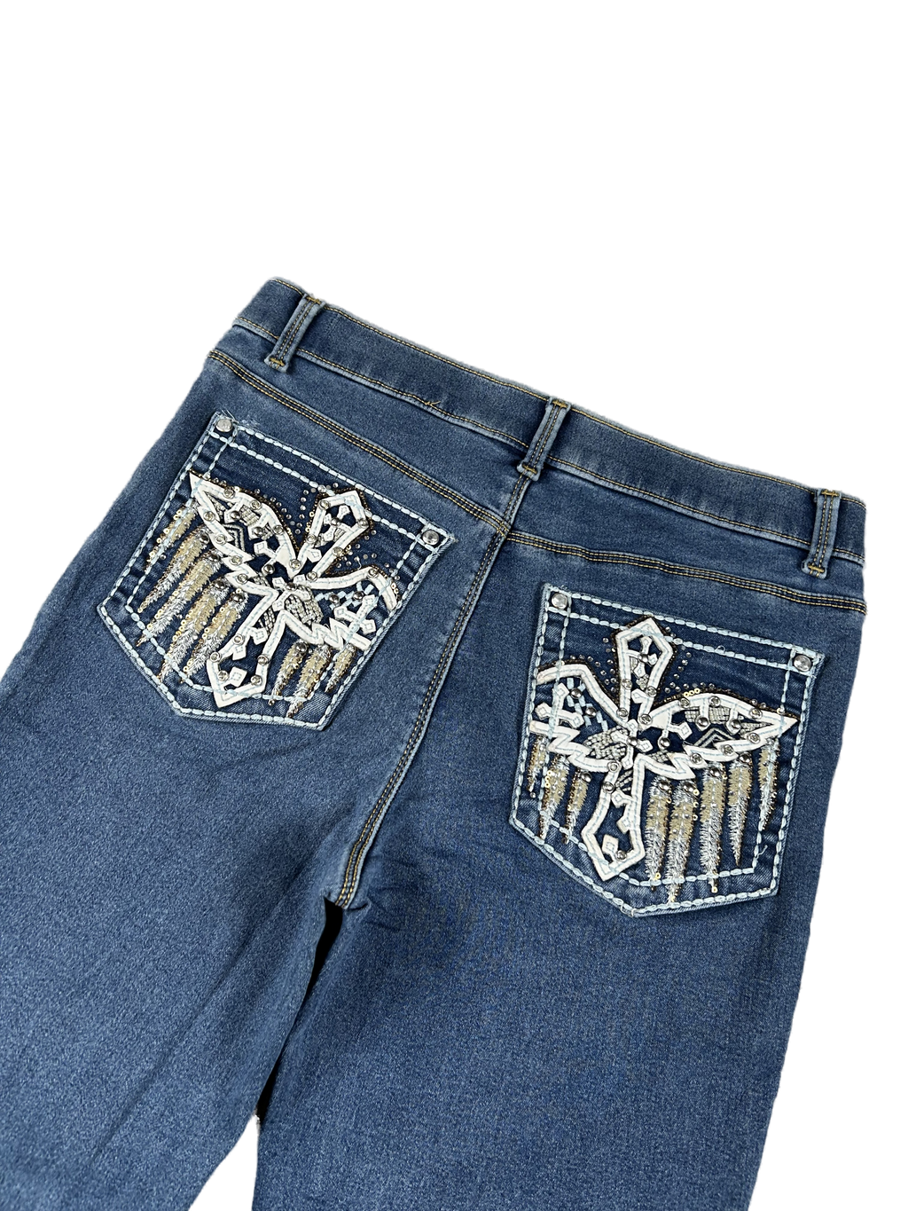 Bootcut Jeans Kreuz (S)