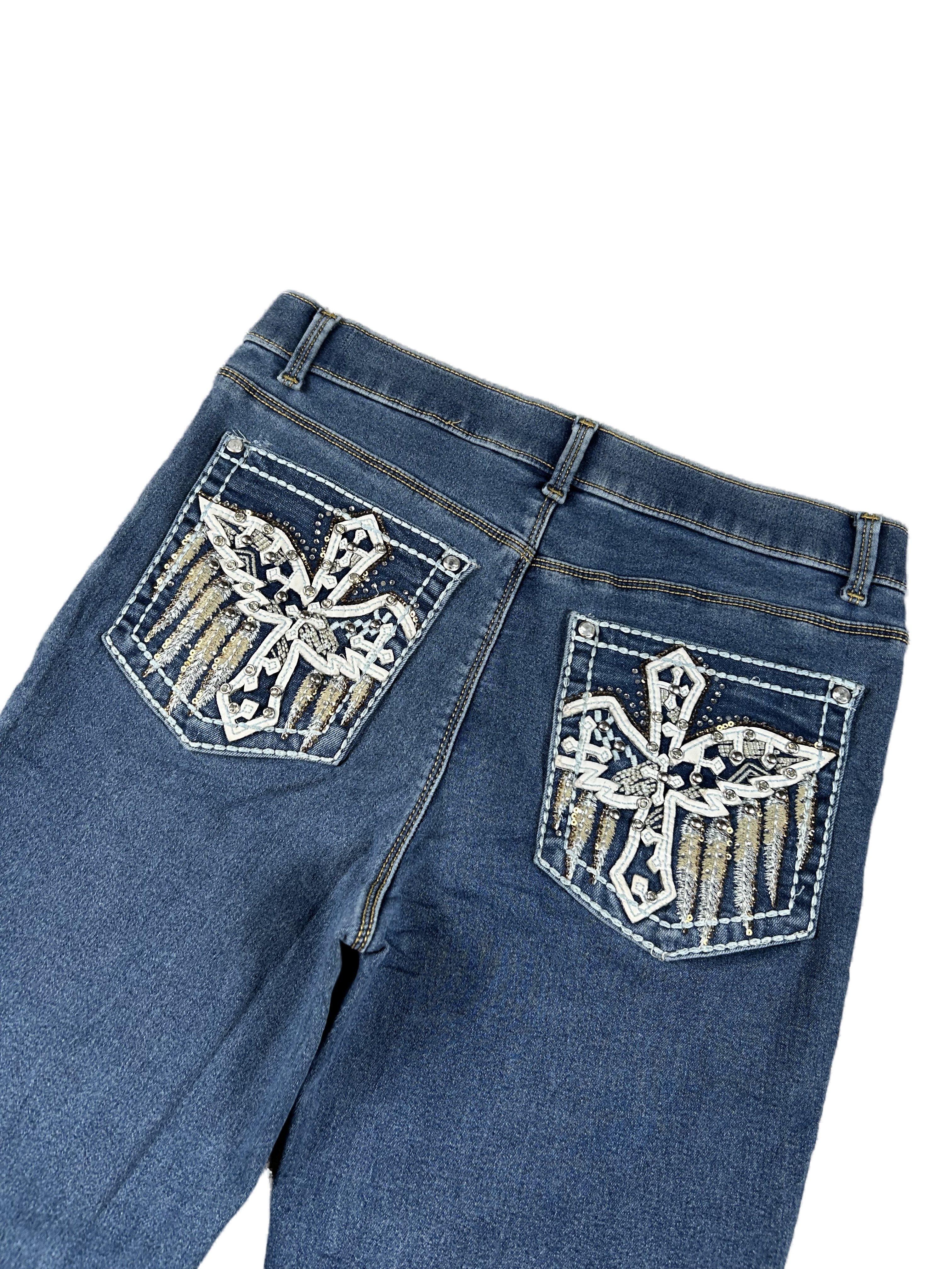 Bootcut Jeans Kreuz (S)